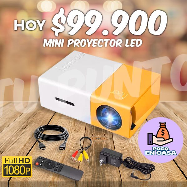 Mini Proyector Led Portátil YG-300